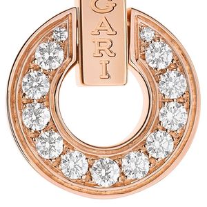 Bulgari Collar BVLGARI BVLGARI Diamantes en el Colgante y Oro Rosa 18k -  357312 - plazavendome