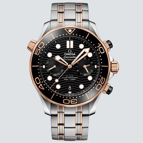 Omega Reloj Seamaster Diver 300M Oro con Acero 44mm plazavendome