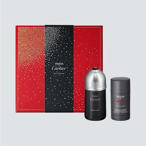 Cartier Perfume Set: Pasha Edition NOIRE 100ml  EDT+ Deostick 75ml