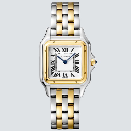 Cartier Reloj PANTHÈRE Oro Amarillo y Acero 27mm x 37mm