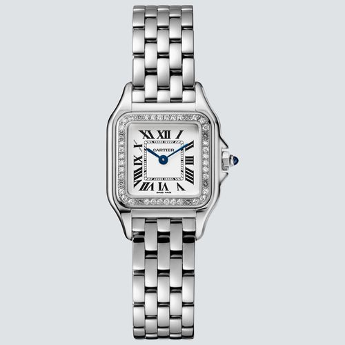 Cartier Reloj PANTHÈRE Acero y Diamantes 22mm x 30mm