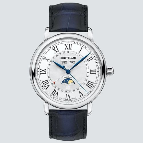 Montblanc Reloj Star Moon Phase Automatic Silver Dial 42mm