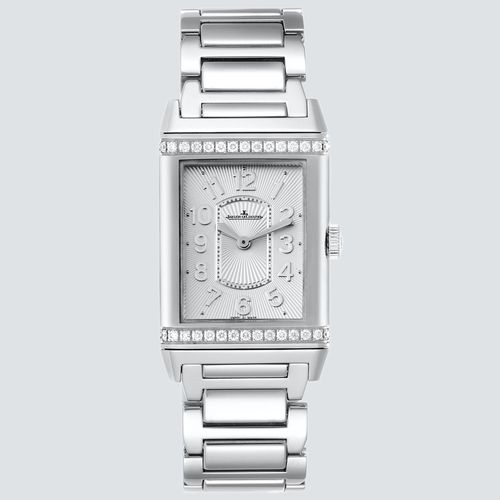 Jaeger LeCoultre Reloj Grand Reverso Lady Ultra Thin Silver Dial Stainless Steel Ladies 39mm Jaeger LeCoultre Reloj Grande Reverso Ultra Thin Gold Diamonds Ladies 24mm