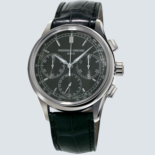 Frederique Constant Reloj Flyback Chronograph Automatic Black Dial Men 42mm