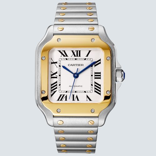 Cartier Reloj Santos de Cartier Acero y Oro Amarillo 35.1mm