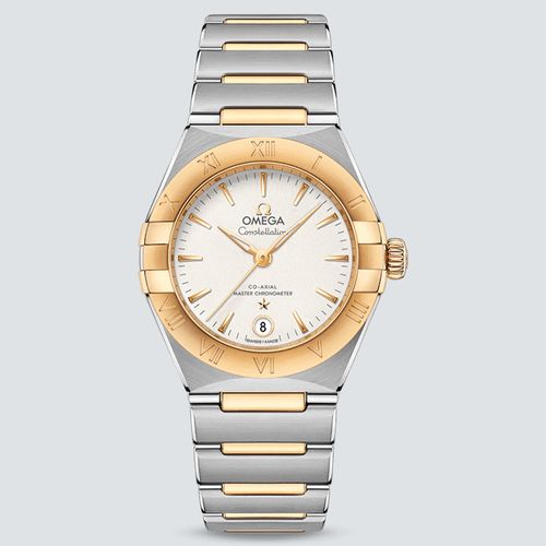 Omega Reloj Constellation Co‑Axial Master Chronometer Acero y Oro Amarillo 29mm