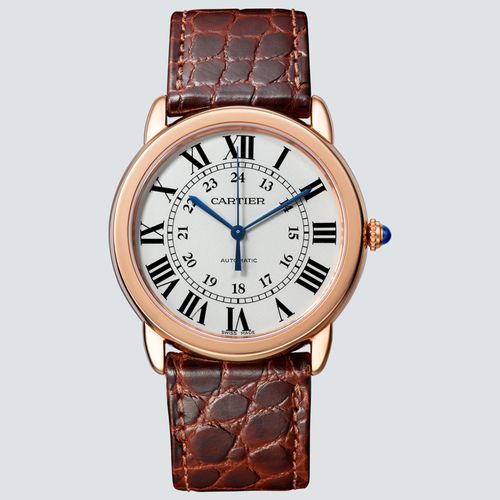 Cartier Reloj Ronde Solo Acero y Oro Rosa 36mm