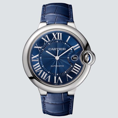 Cartier Reloj Ballon Bleu Acero y Piel 42mm