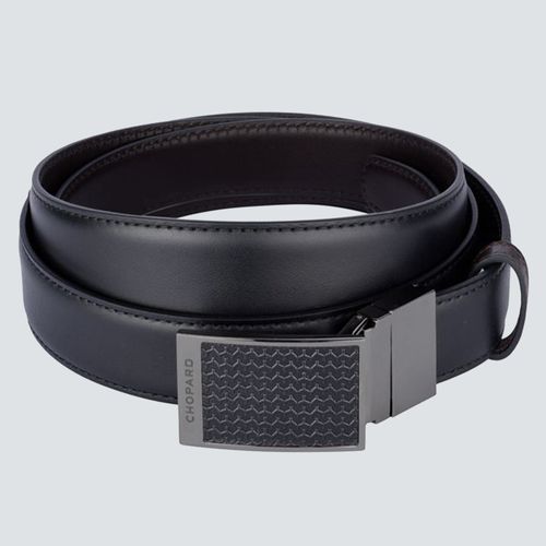 Montblanc Cinturón Hebilla de Herradura Color Negro 35mm - plazavendome