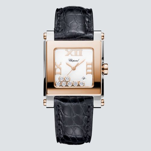 Chopard Reloj HAPPY SPORT Acero y Oro Rosa 29mm 18k