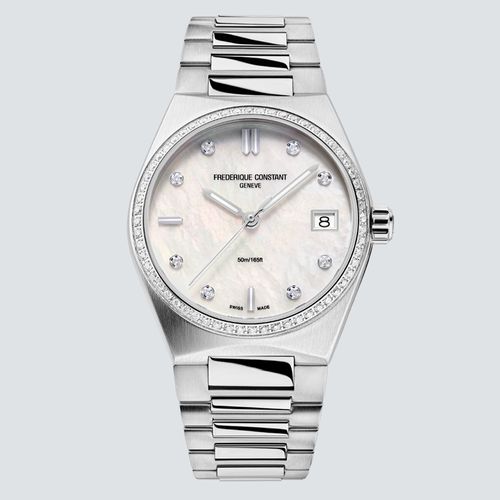 Frederique Constant Reloj Ladies Highlife Quartz Diamond Bezel 31mm