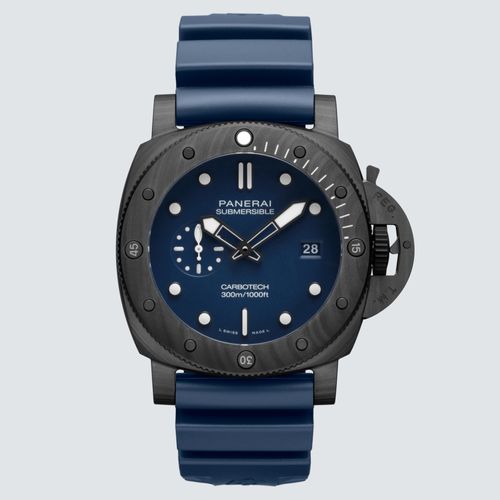 Panerai Reloj Submersible QuarantaQuattro Carbotech™ Blu Abisso 44 mm