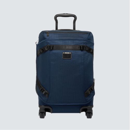 Tumi Equipaje International Front Lid Expandable 4 Wheels Carry-On Navy