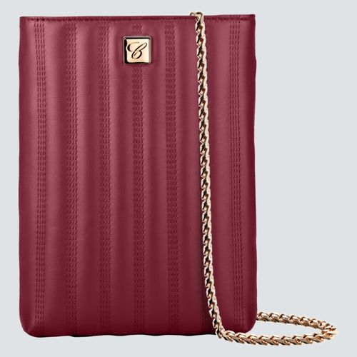 Chopard Bolso Ice Cube Mini Bordeaux Quilted Calfskin