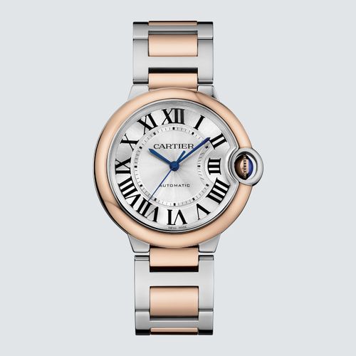 Cartier Reloj Ballon Bleu Acero y Oro Rosa 36mm