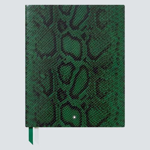 Montblanc Notebook #149 Grabado Pitón Verde