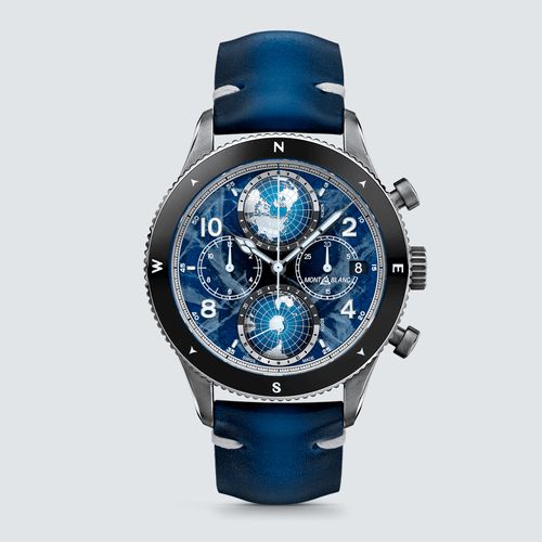 Montblanc Reloj 1858 Geosphere Chronograph 0 Oxygen Limited Edition - 290 pieces