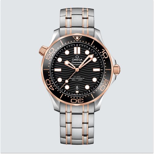 Omega Reloj Seamaster Diver 300m Acero y Oro Sedna 42mm