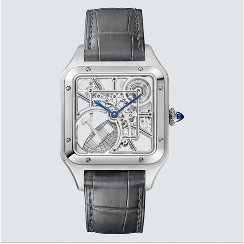 Cartier Reloj Santos Dumont Skeleton Microrrotor