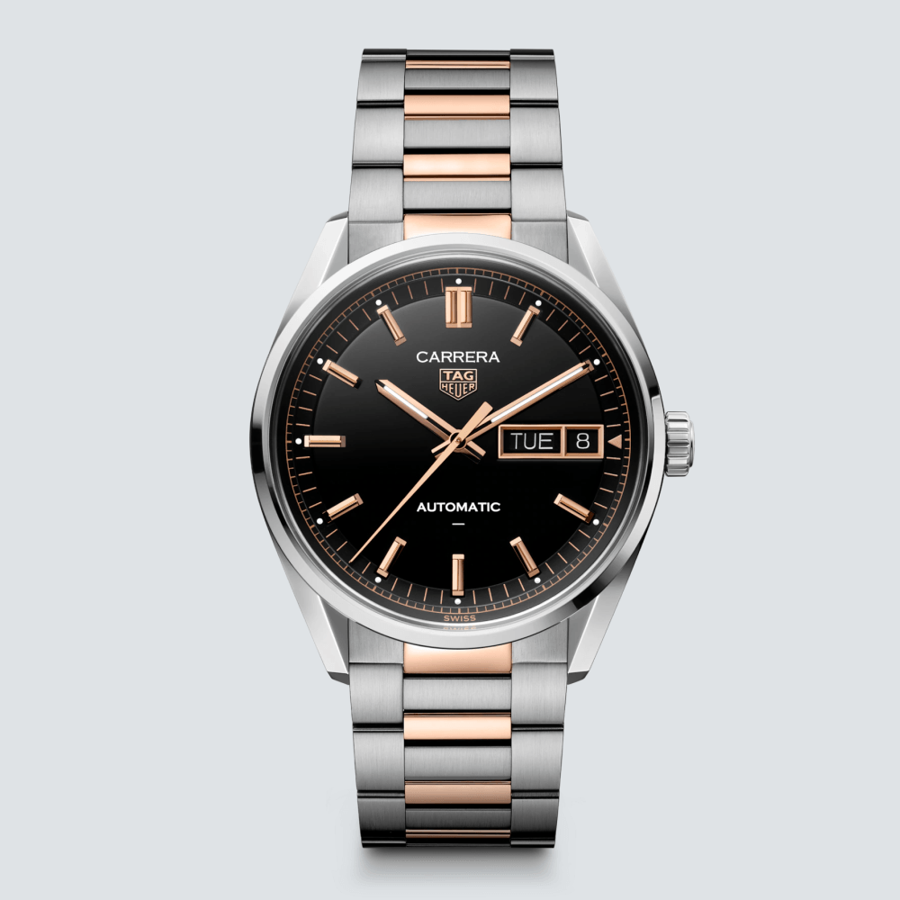 Reloj TAG Heuer Carrera Day-Date Automático Ácero Oro 41 mm